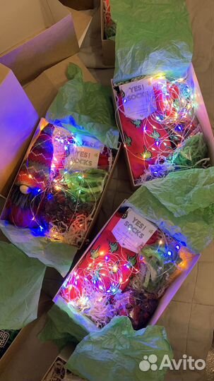 Подарок в стиле Гринча / набор / бокс / коробка