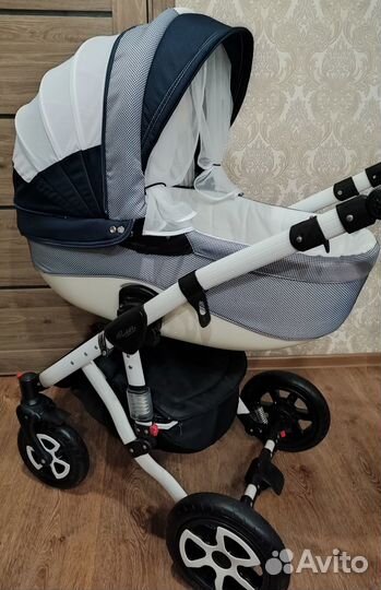 Коляска Adamex Barletta 3 в 1 в идеальном сост