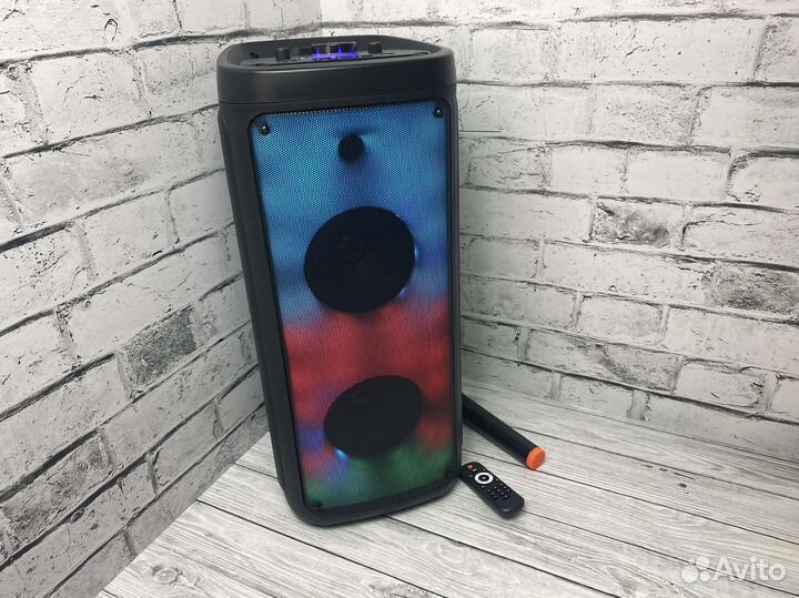 Большая новая колонка с караоке + ду