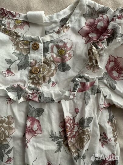 Блузка hm для девочки 80