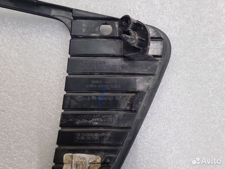 Накладка противотуманной фары правая hyundai greta