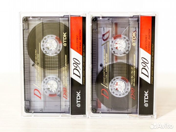 Кассеты Студийные TDK D-90 с записью / Раритет