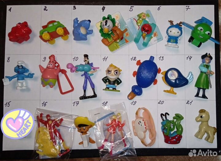 Игрушки из Киндер Сюрприза