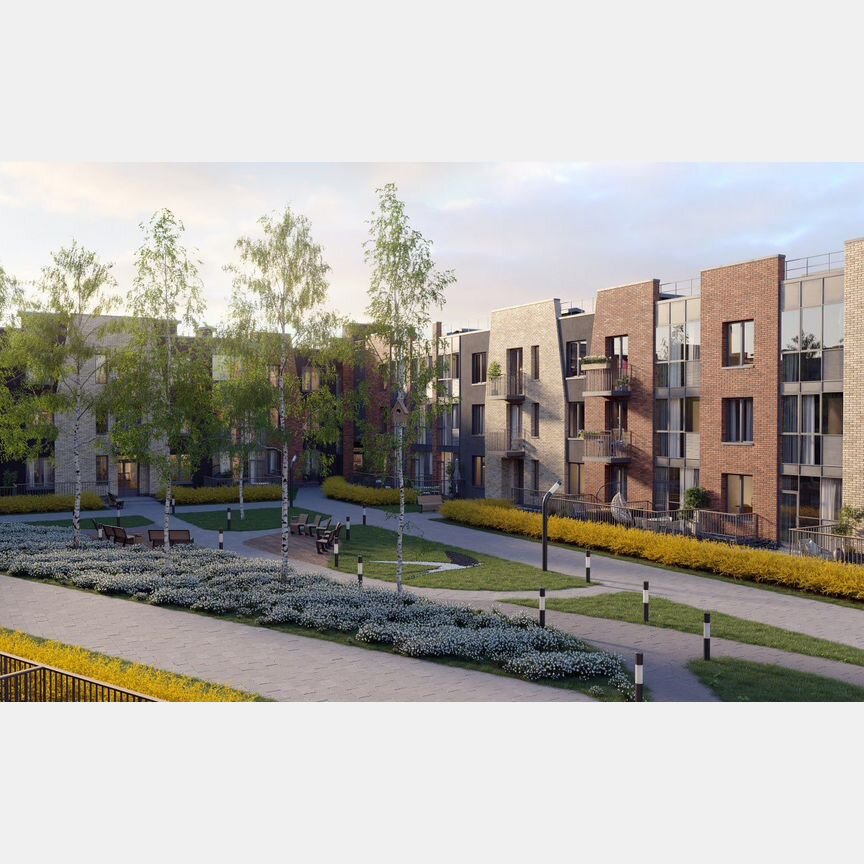 2-к. квартира, 61,8 м², 1/3 эт.