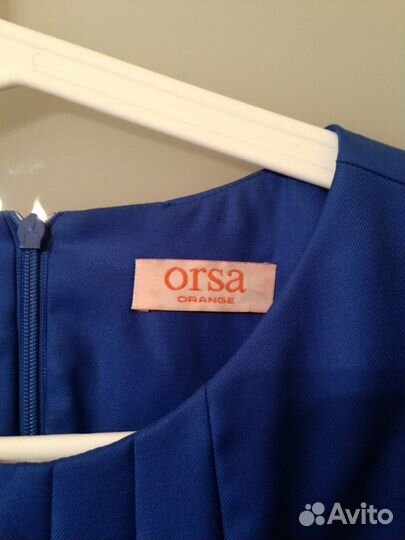 Синее платье Orsa Orange