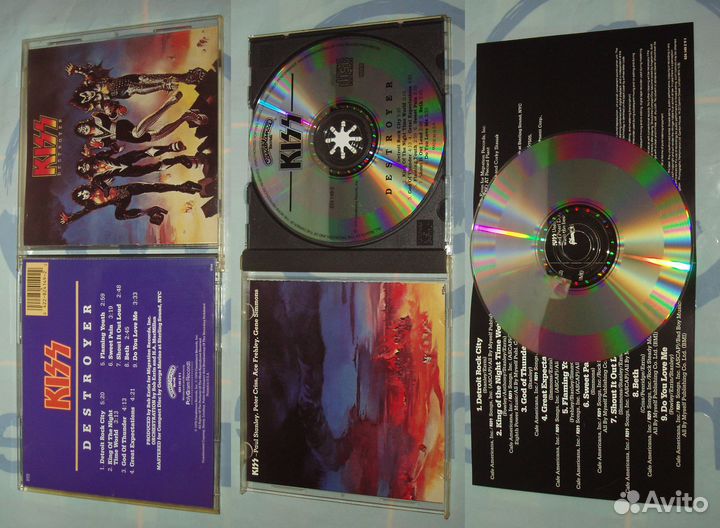 Kiss «Destroyer» 1976 CD Аудио Музыка Новый USA