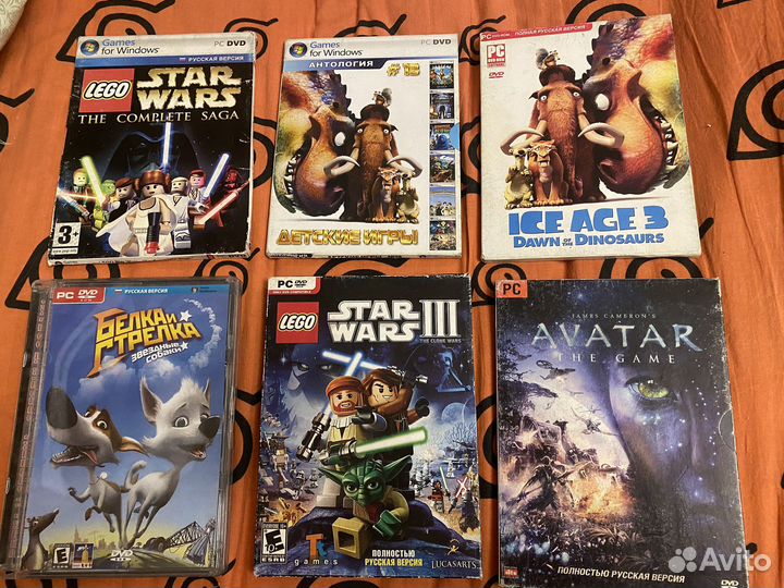 Диск с играми