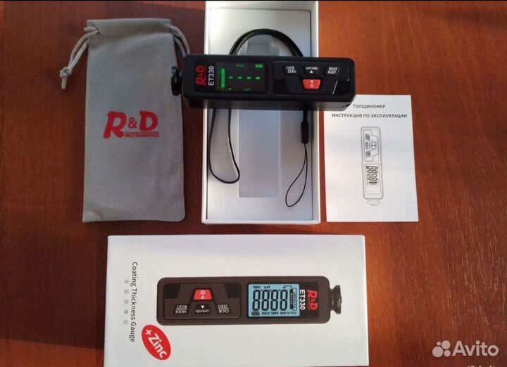 Толщиномер лкп ET330+zn