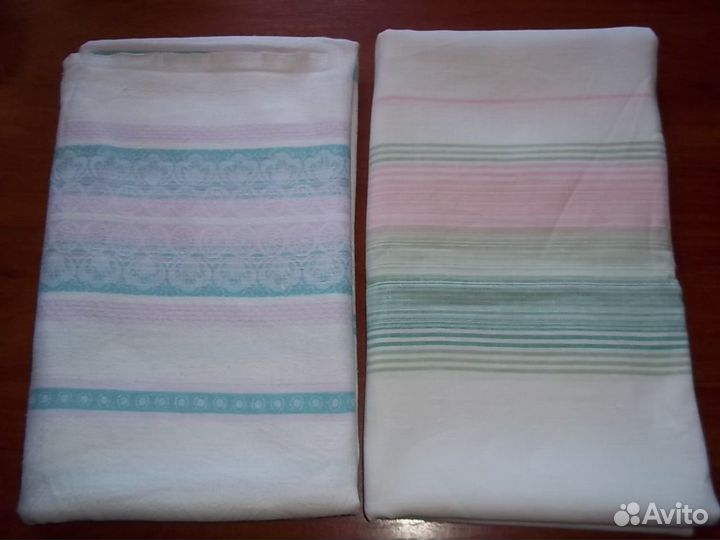 Простыни льняные СССР 150см х 210см