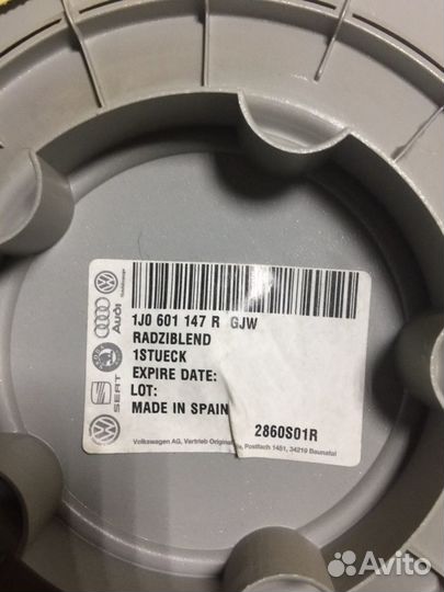 Колпак колеса Фольксваген