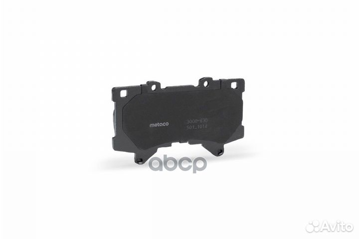 Колодки тормозные 3000-630 перед Toyota Land