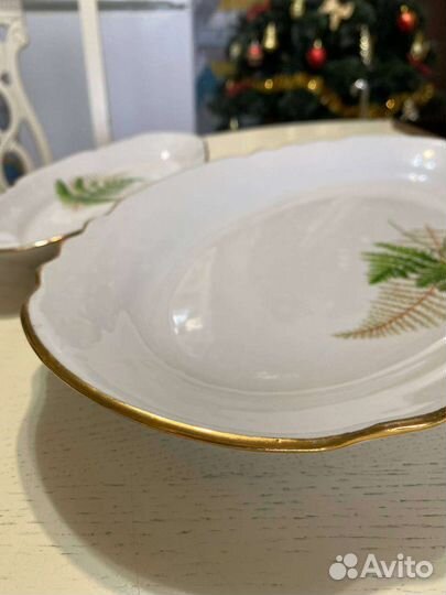 Блюдо большое овальное набор