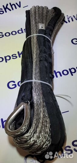 Трос синтетический кевларовый для лебёдок 10мм-25м