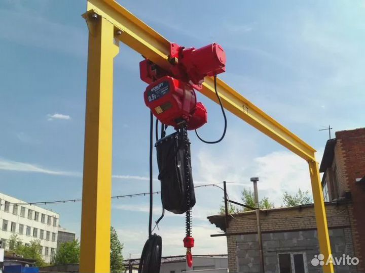 Ocalift мпу 5 т 4х4 м Мини-кран усиленной конструкции ручной козловой мобильный