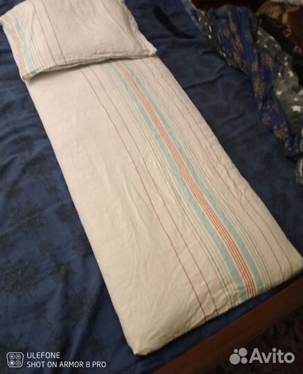 Матрас детский с подушкой