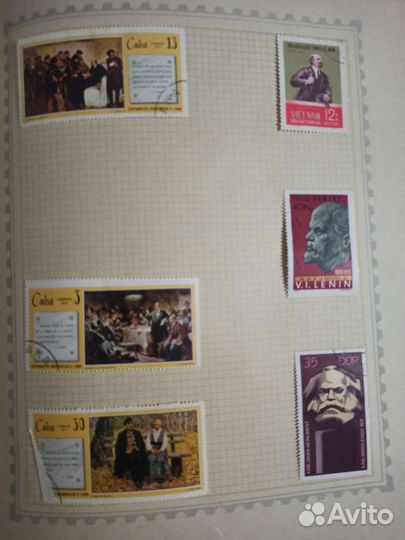 Почтовые марки СССР