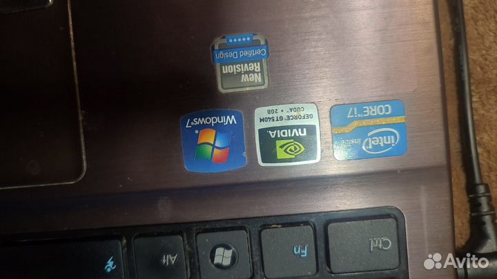 Asus i7 с SSD 120гб Nvidia GT 2gb