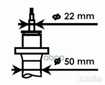Стойка амортизационная - Ultra SR перед прав