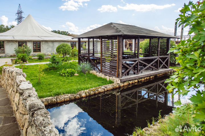 Аренда беседки на берегу