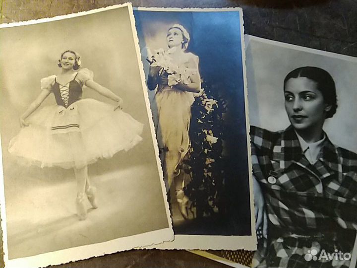 Фотографии балет,Уланова и другие,возможен торг