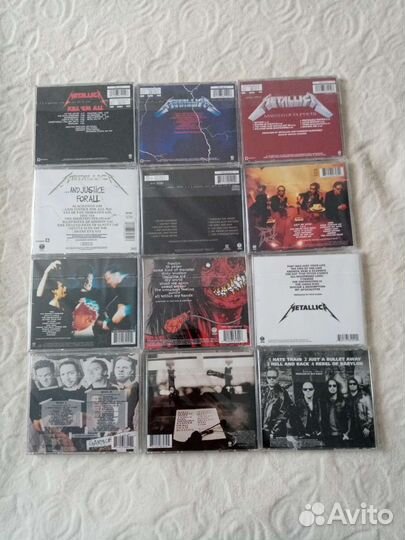 Cd metallica номерные альбомы