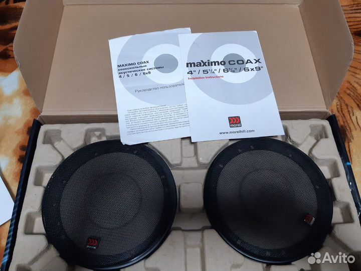Автомобильные колонки morel maximo 6 1/2 coax