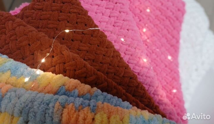 Плюшевый плед