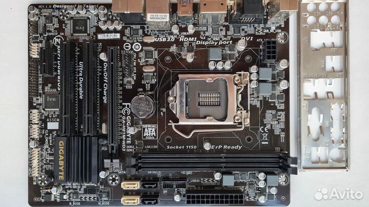 Gigabyte GA-H81M-HD3 сокет 1150