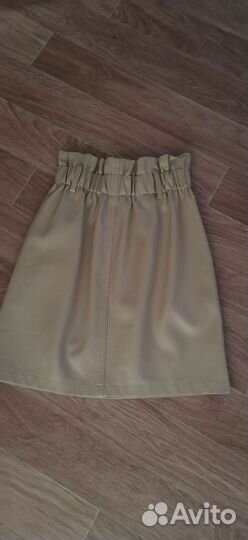 Кожаная юбка