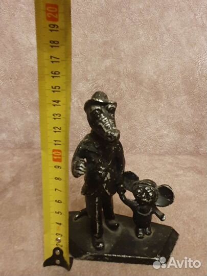 Статуэтка Крокодил Гена и Чебурашка