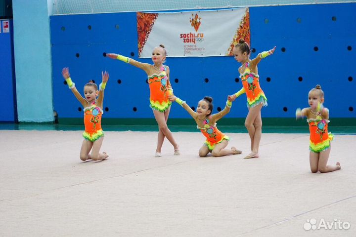 5 Купальников для художественной гимнастики группа