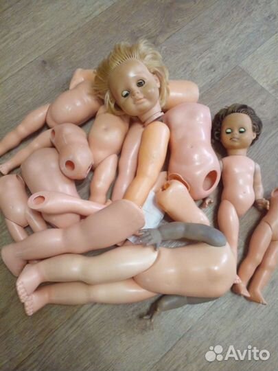 Куклы гдр времен СССР. Лот