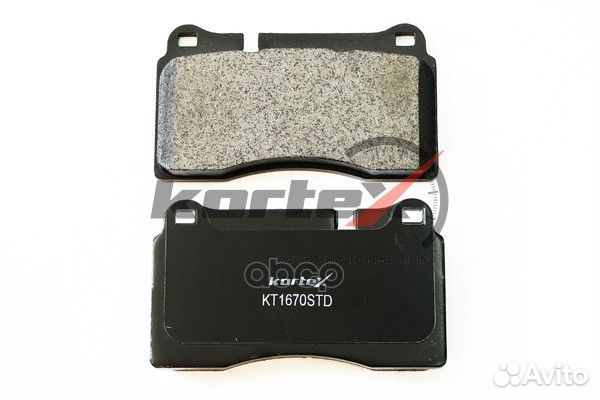 Колодки торм. VW touareg 05перед.к-т KT1670STD