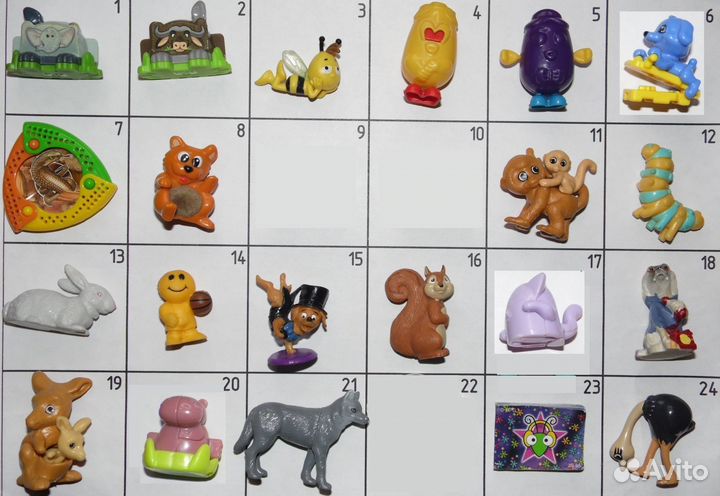 Киндеры из разных серий № 4