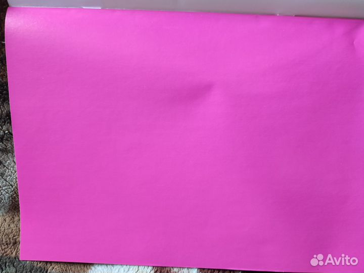 Цветная мелованная бумага