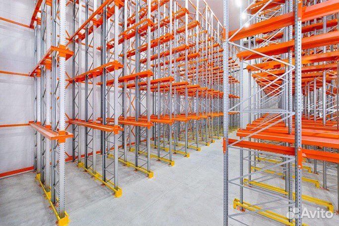 Монтаж складских стеллажей