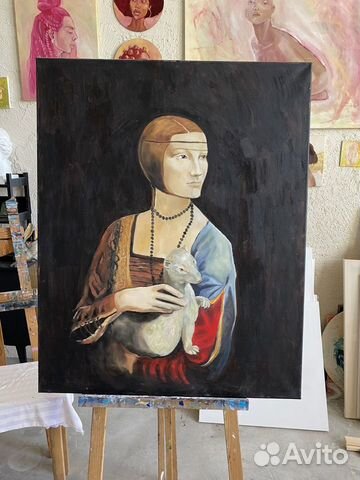 Картина "Дама с горностаем"