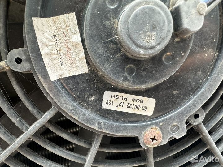 Вентилятор рефрежиратора RC-U0132 12v terrafrigo