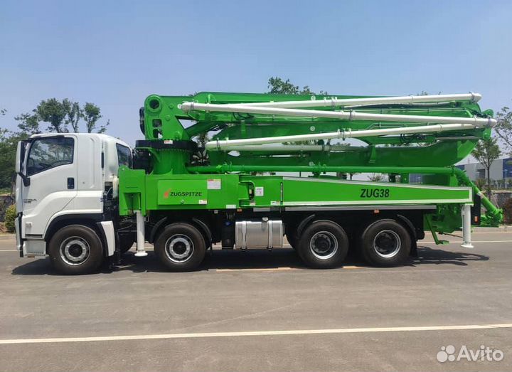 Автобетононасос Zugspitze S38, 2025