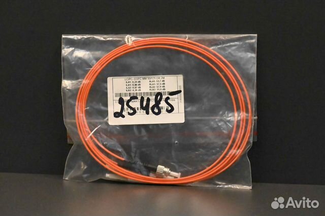 TopLan LC PC-ST PC MM 50 125 DX 2M новый, 1 шт