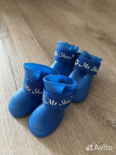 Сапожки резиновые на маленькую собачку Petmax S