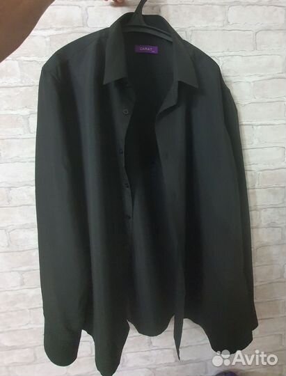 Рубашка мужская черная