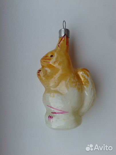 Елочные игрушки СССР девочка в шубке гимназист