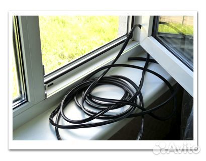 Замена уплотнительной резины на окнах