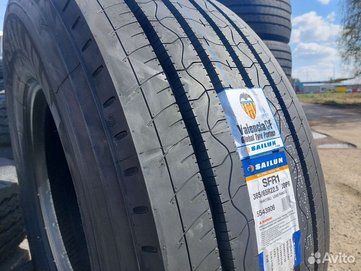 Грузовые рулевые шины 385/65R22.5 Sailun SFR1 5тон