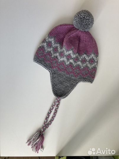 Шапка ушанка жаккард на заказ