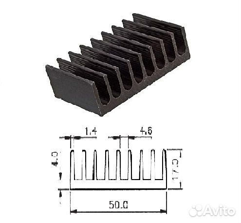 1 шт Радиатор HS183-30