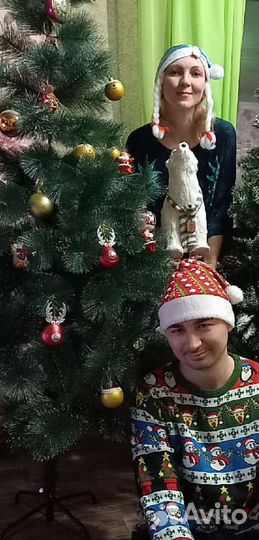 Елочка пушистая сосна, украшения в подарок