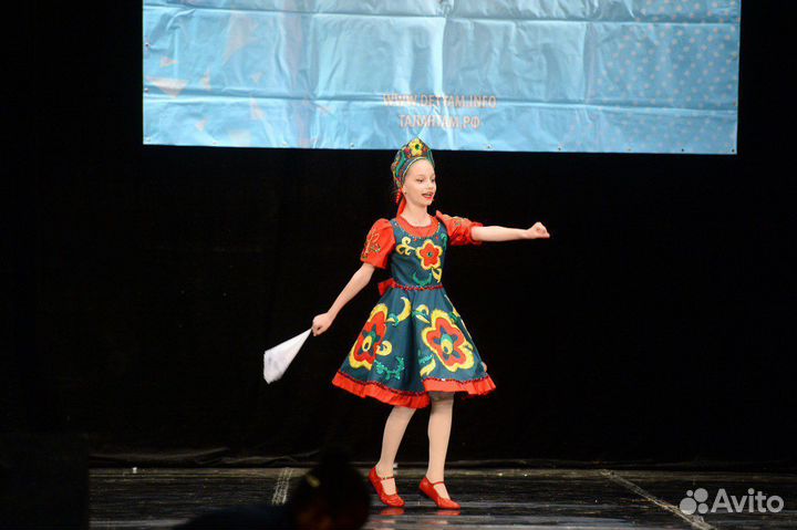 Русский народный костюм для девочки