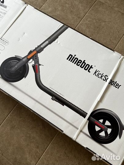 Электросамокат Ninebot Kickscooter F25E черный